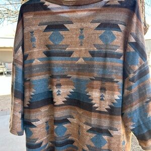 Southwestern Patterned Top